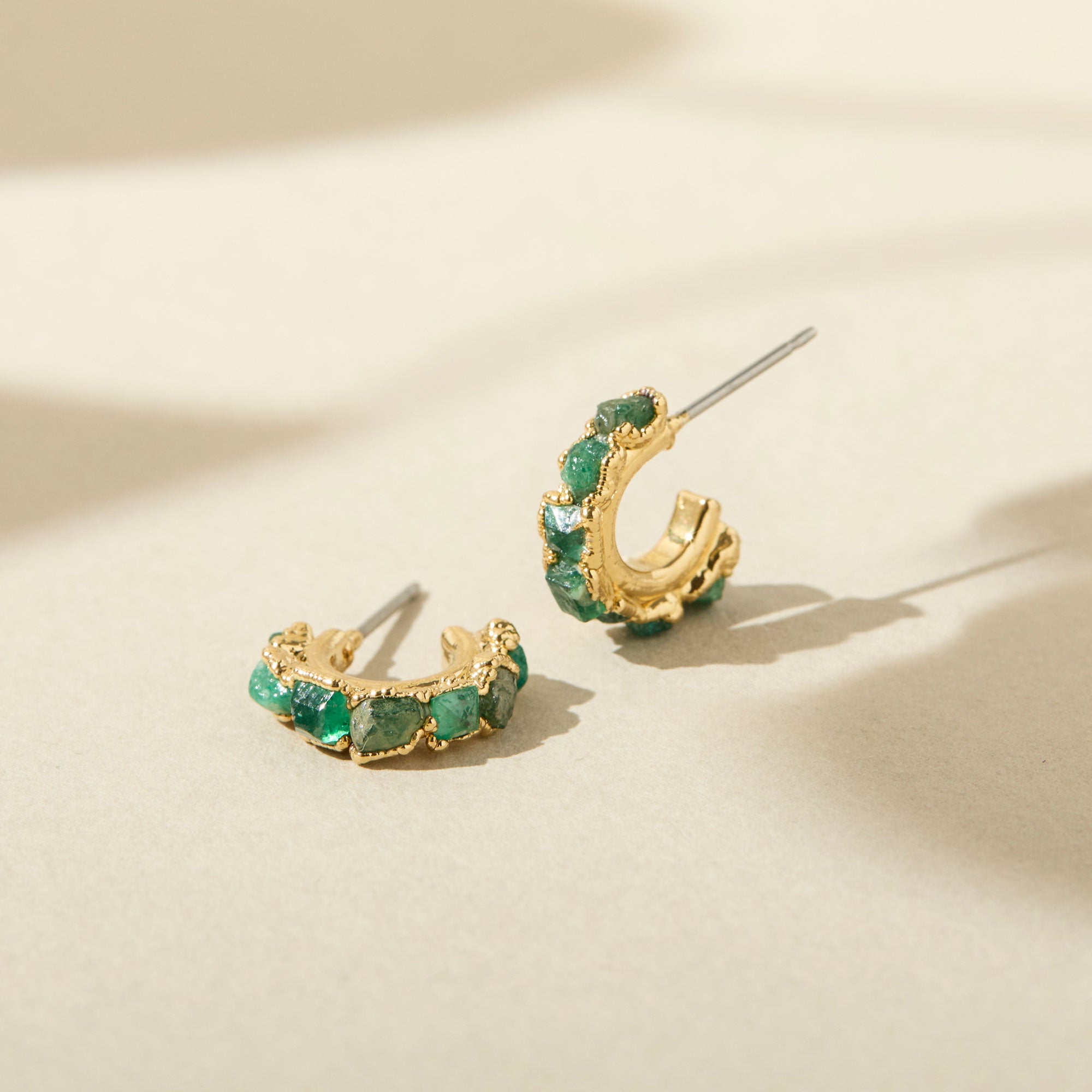 Dani Emerald Green Rhinestone Sunnies Eden Marquise Ring- Emerald – Danielle Gerber Fine Jewelry main image 4