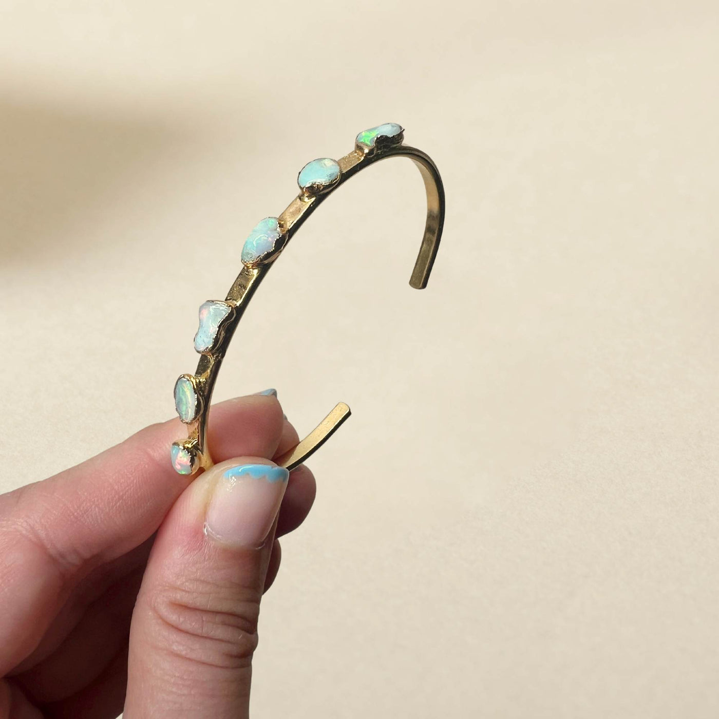 Raw Opal Cuff SS01