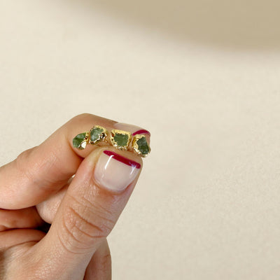 Peridot Studs SS01