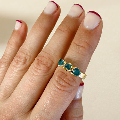 Aquamarine Ring - Size 7 - SS01