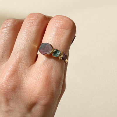 Tourmaline Ring - Size 8.5 - SS01