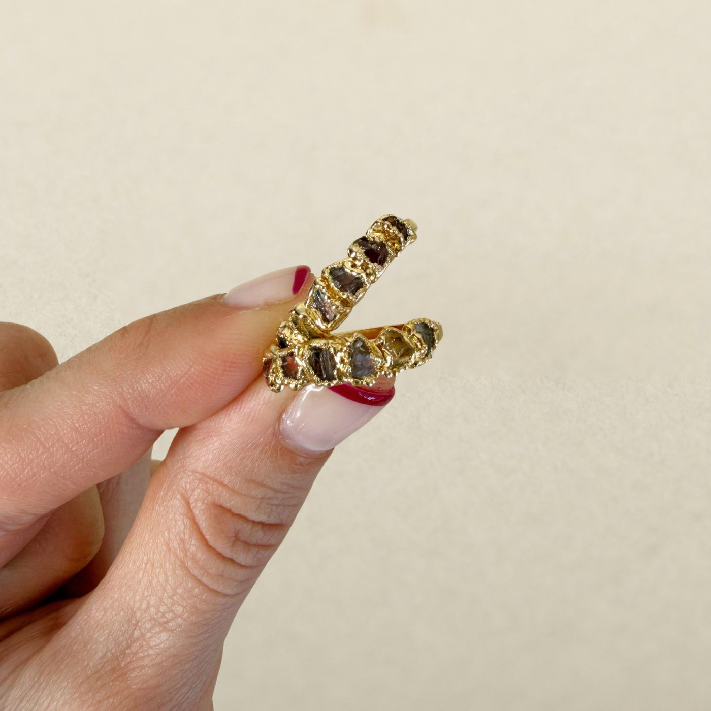 Orange Ombré Ring - Size 7 - SS01