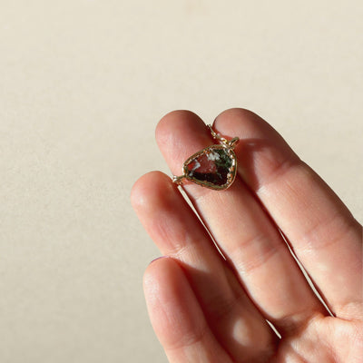 Meadow Mist Tourmaline Necklace SS01