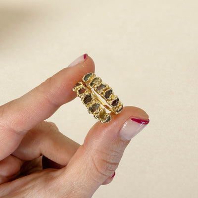 Orange Ombré Ring - Size 7 - SS01