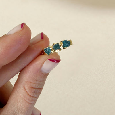 Aquamarine Ring - Size 7 - SS01