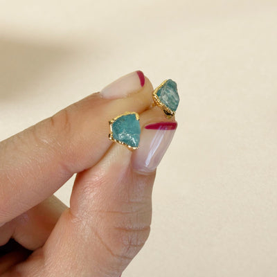 Aquamarine Studs SS01