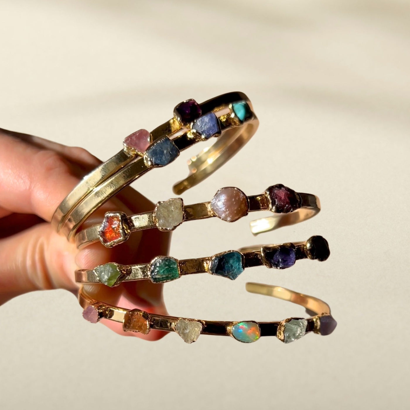 Custom Bracelet with 6 Stones