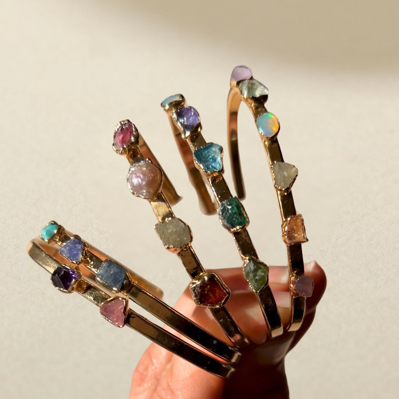 Custom Bracelet with 6 Stones