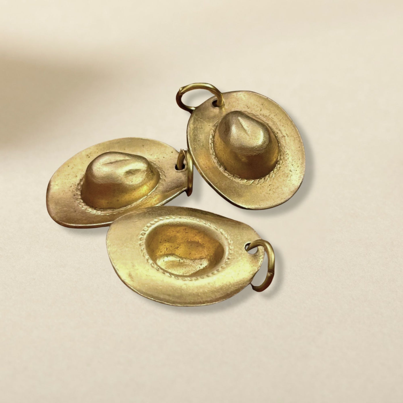 Vintage Cowgirl Hat Charm SS01