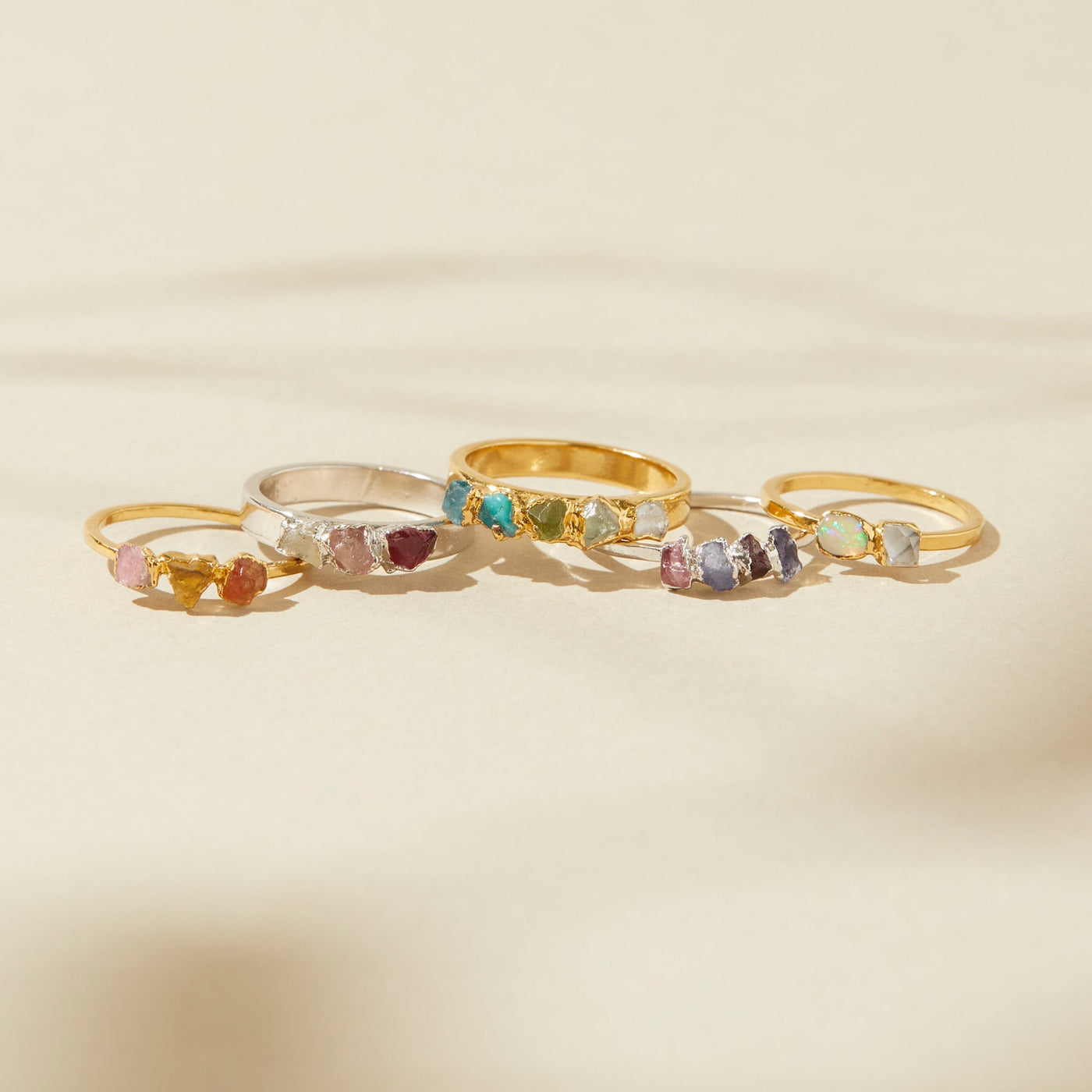 Custom Birthstone Rings