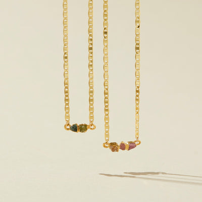 Custom Necklace with 6 Stones