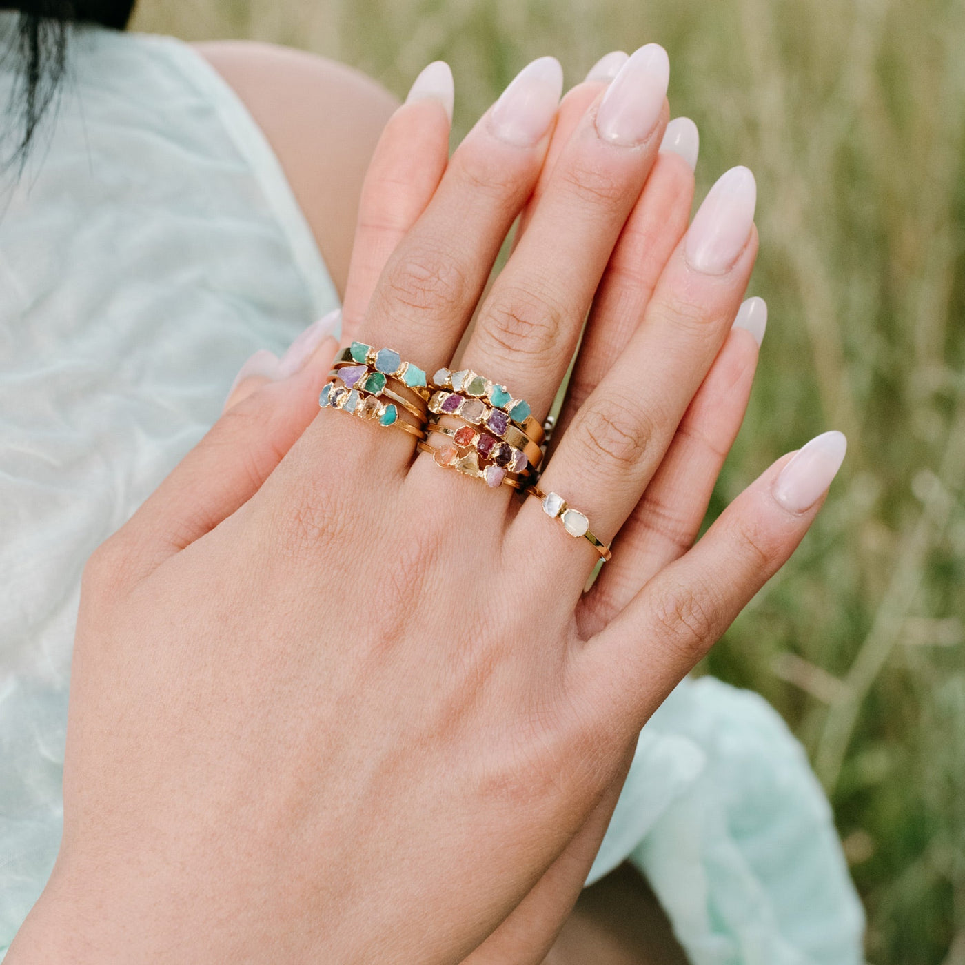 Custom Ring Push Present