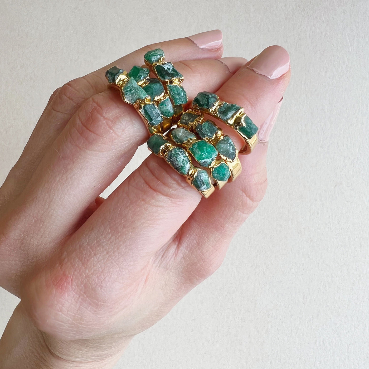 Emerald Ring - Multiple Sizes SS01