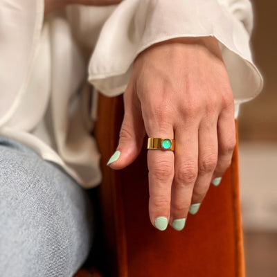 Cigar Band Mood Ring
