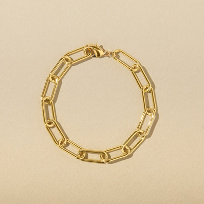 Chunky Chain Bracelet (with optional charm clip)