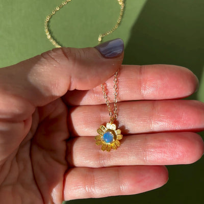 Opal Bloom Necklace