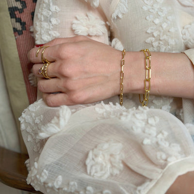 Chunky Chain Bracelet (with optional charm clip)