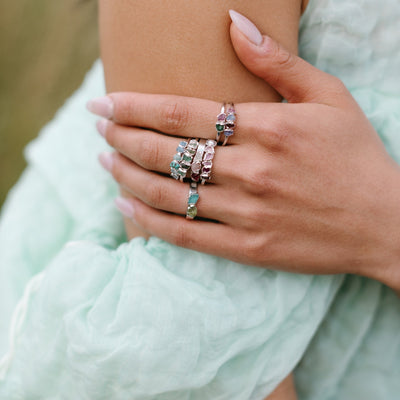 Natural Gemstone Jewelry Custom