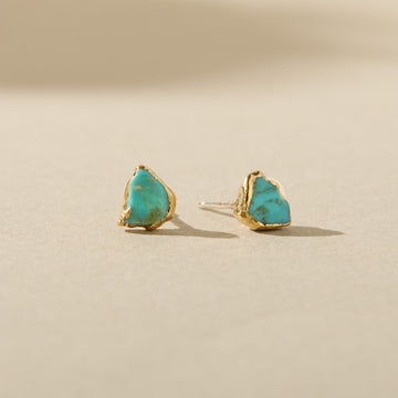 Turquoise Tiny Studs