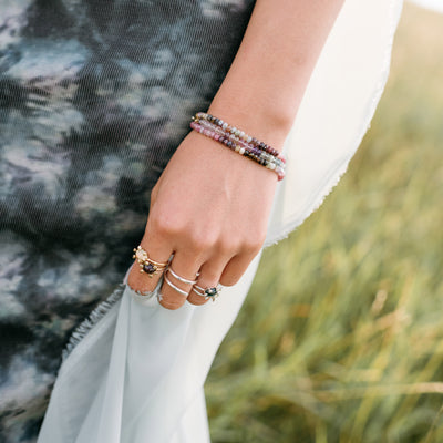 October Opal Rings