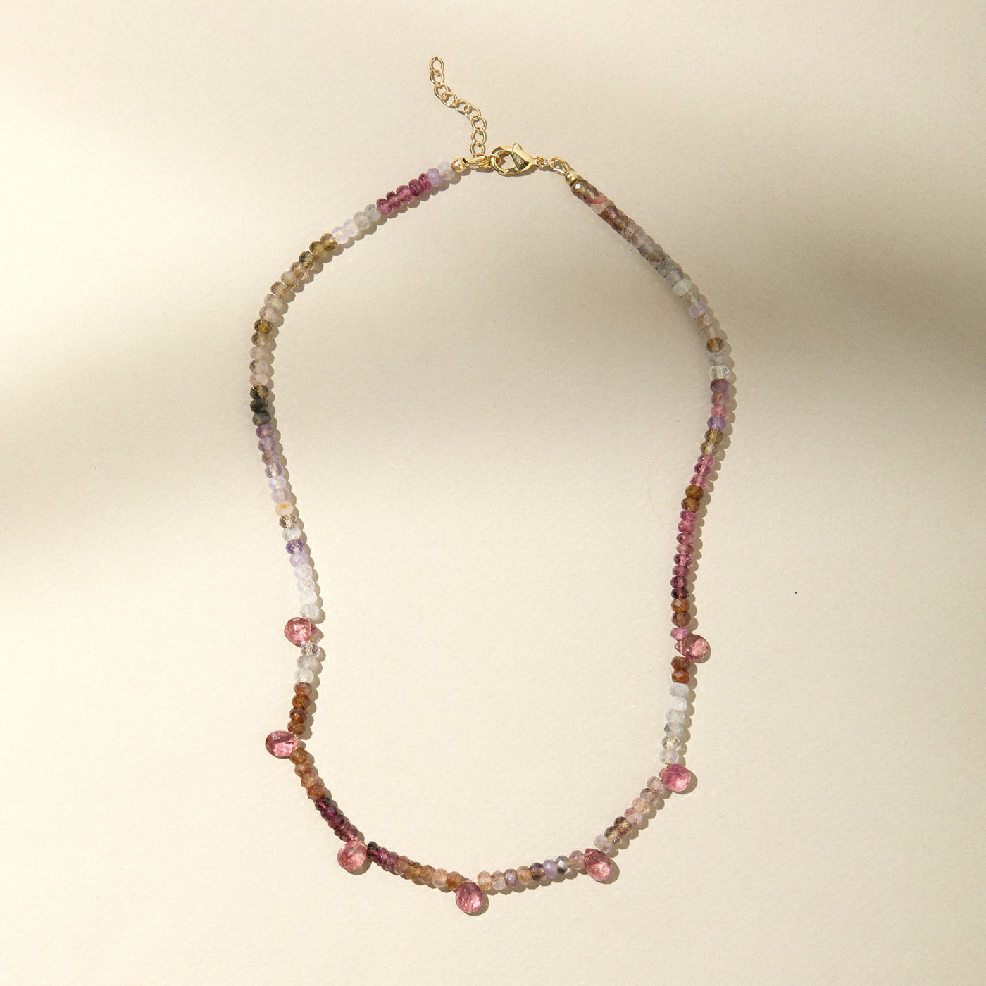 Pink Tourmaline Necklace