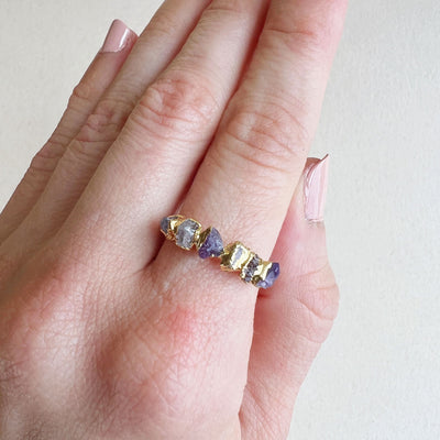 Purple Ombré Ring - Size 6 - SS01