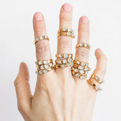 Quartz Stacking Ring - Archive Collection