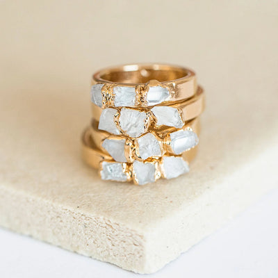 Quartz Stacking Ring - Archive Collection