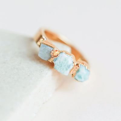 Amazonite Stacking Ring - Archive Collection