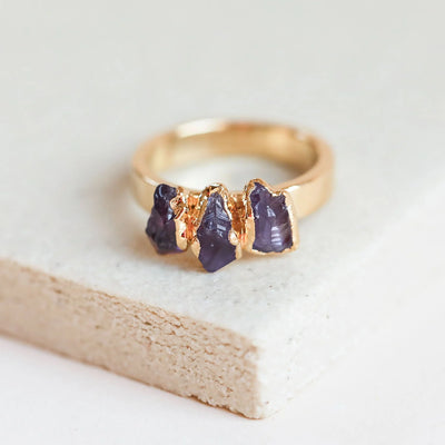 Amethyst Stacking Ring - Archive Collection