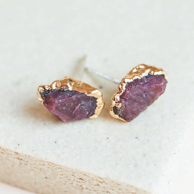 Ruby Studs - Archive Collection