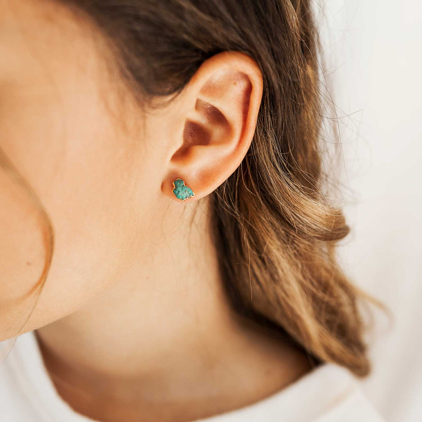 Turquoise Studs - Archive Collection