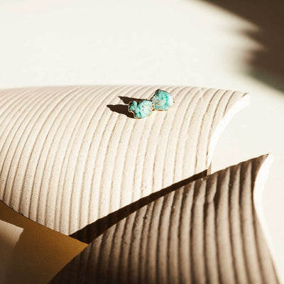 Turquoise Studs - Archive Collection