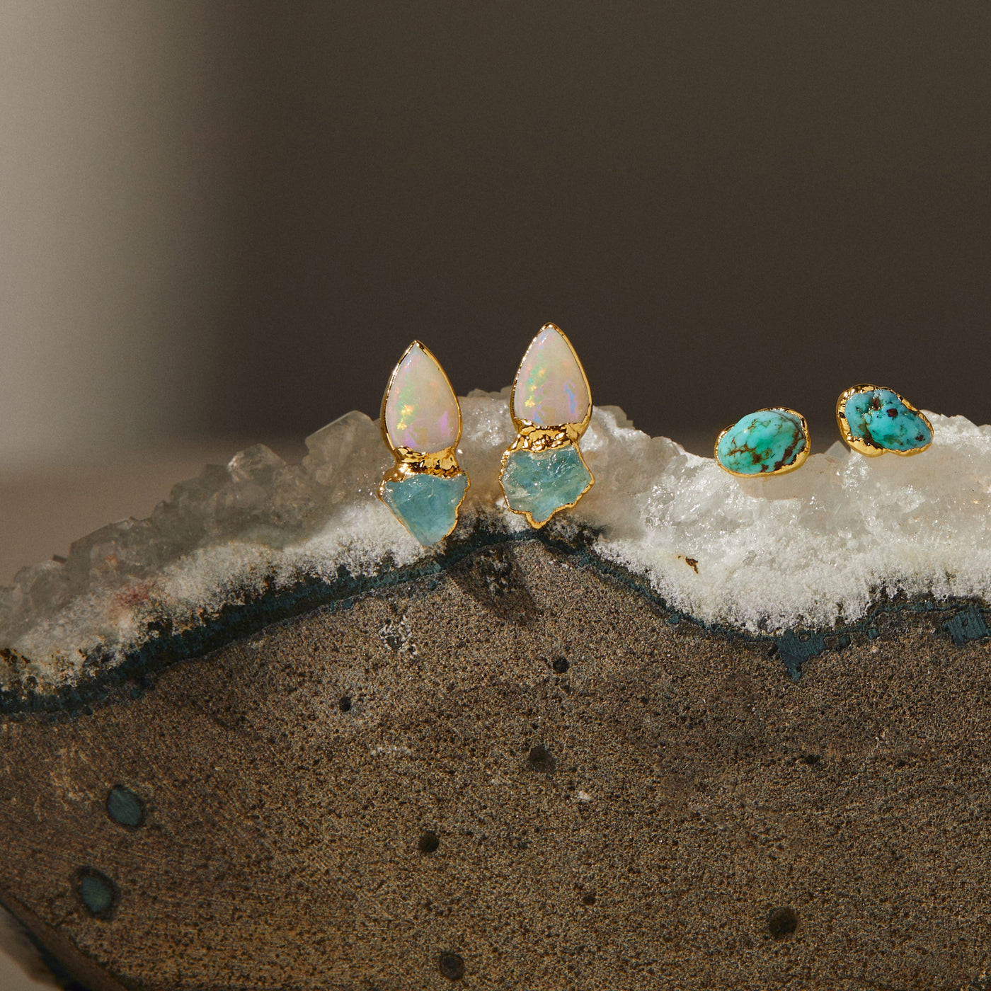 Opal Earrings Raw Australian Opal Studs Genuine Fire Opal Jewelry Unique  October Birthstone Gift Boho Fall Jewelry Ringcrush - Etsy | Raw gemstone  jewelry, Pink opal earrings, Opal earrings stud