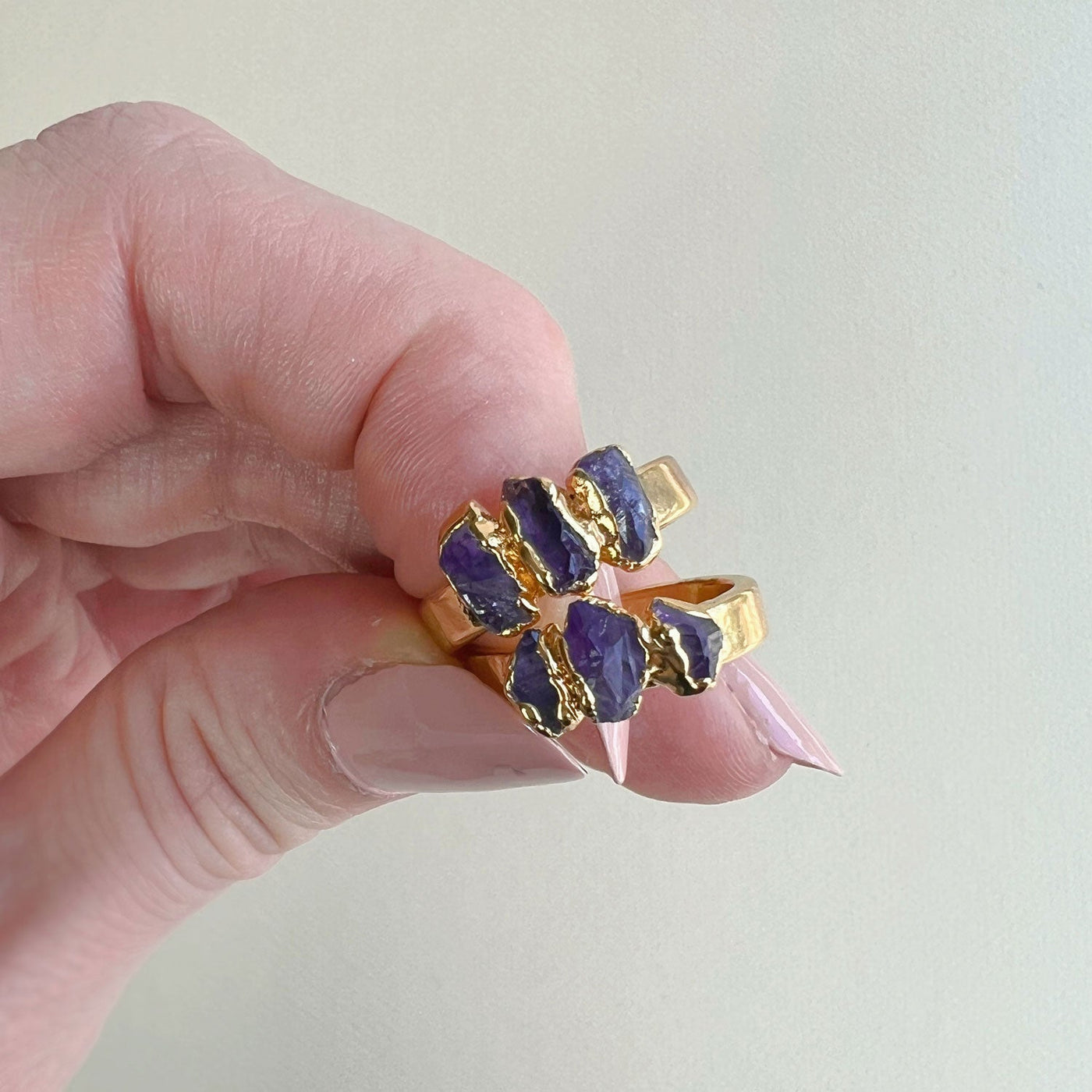 Amethyst Ring - Size 5 SS01